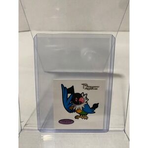 Nintendo Pokemon Chatot Sticker Pikachu The Movie 2006 Japanese Promo Blue